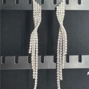 Elegant Silver Dangle Earrings
